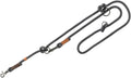 TRIXIE V-Leine verstellbar 2,00 m Durchmesser 13 mm L-XL dunkelgrau braun