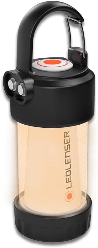 Ledlenser ML4 Warm Light LED Laterne 300 lm, aufladbar, Rotlicht, Schwarz