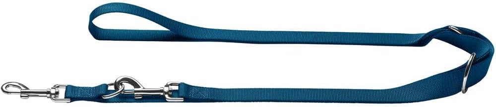 Hunter Hundeleine London Variabel 3-fach verstellbar Nylon Polyester Braun 10/20