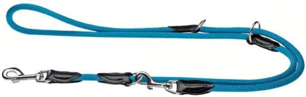 HUNTER Freestyle verstellbare Hundefuehrleine Polyamid 1,0 cm x 200 cm schwarz