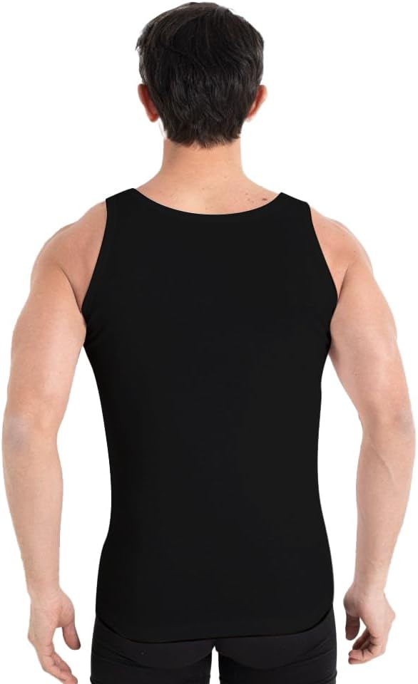 Herren Feinripp Unterhemd 100% Baumwolle Tank Top Groesse S-5XL 3er/5er Pack