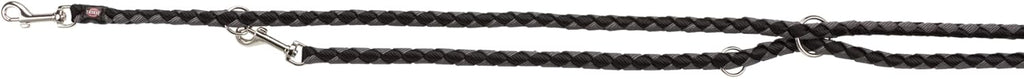 Trixie Cavo V-Leine 2m ø18mm schwarz verstellbar Groesse L-XL