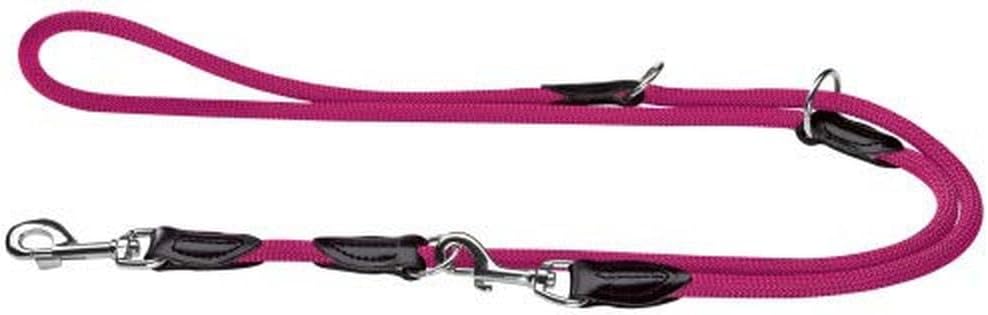 HUNTER Freestyle verstellbare Hundefuehrleine Polyamid 1,0 cm x 200 cm schwarz