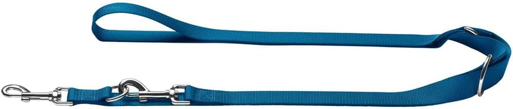 Hunter Hundeleine London Variabel 3-fach verstellbar Nylon Polyester Braun 10/20