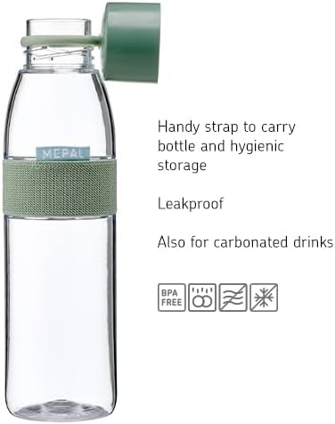 Mepal Ellipse Trinkflasche auslaufsicher BPA-frei Nordic Sage