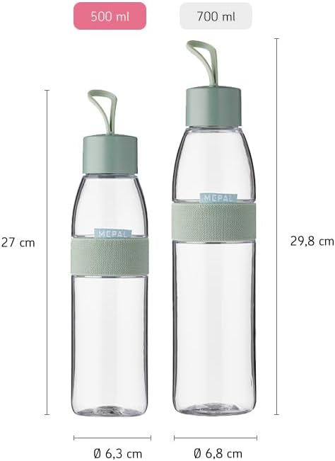 Mepal Ellipse Trinkflasche auslaufsicher BPA-frei Nordic Sage