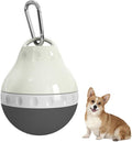 Trinkflasche fuer Hunde mit abnehmbarem Napf Silikon Auslaufsicher