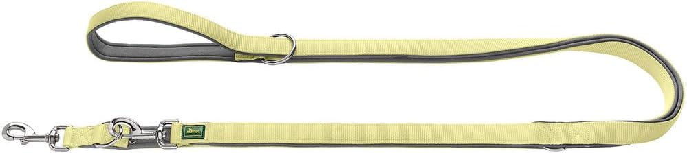 Hunter verstellbare Hundeleine 3-fach 20-200 cm Nylon mit Neopren gepolstert sch
