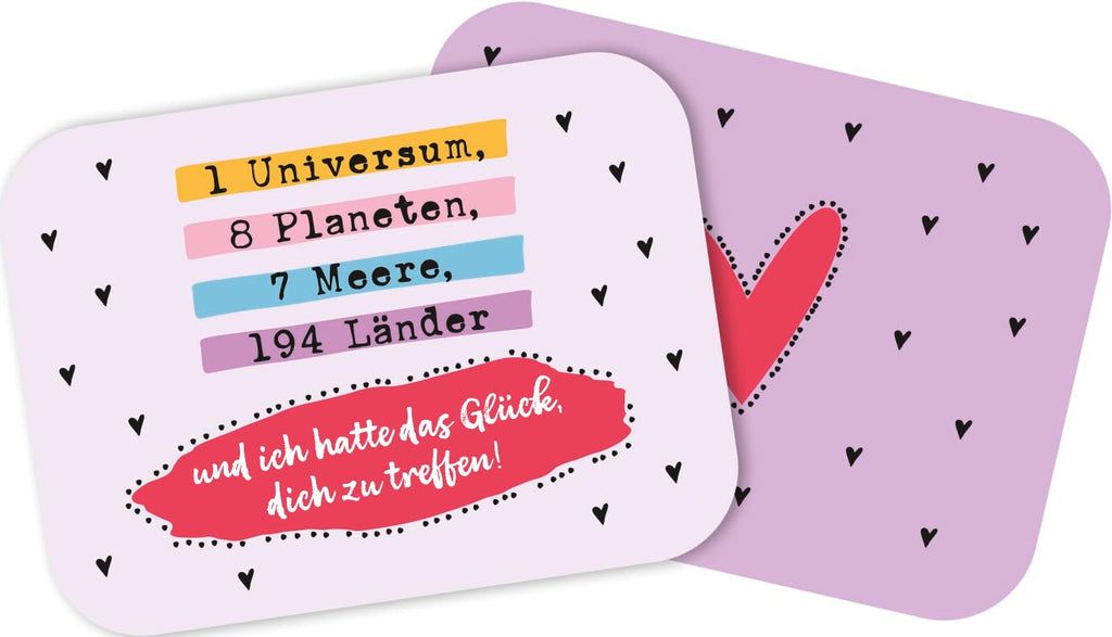 Little Dose of Love Metallbox mit 25 Liebeserklaerungen Geschenk Valentinstag