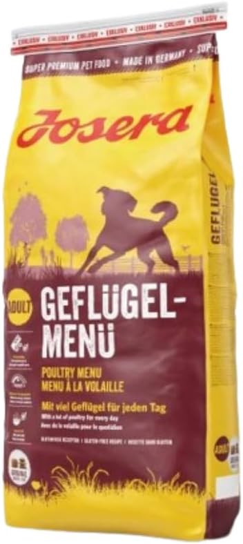 JOSERA Gefluegel Menue Adult Trockenfutter 12,5kg weizenfrei fuer Hunde