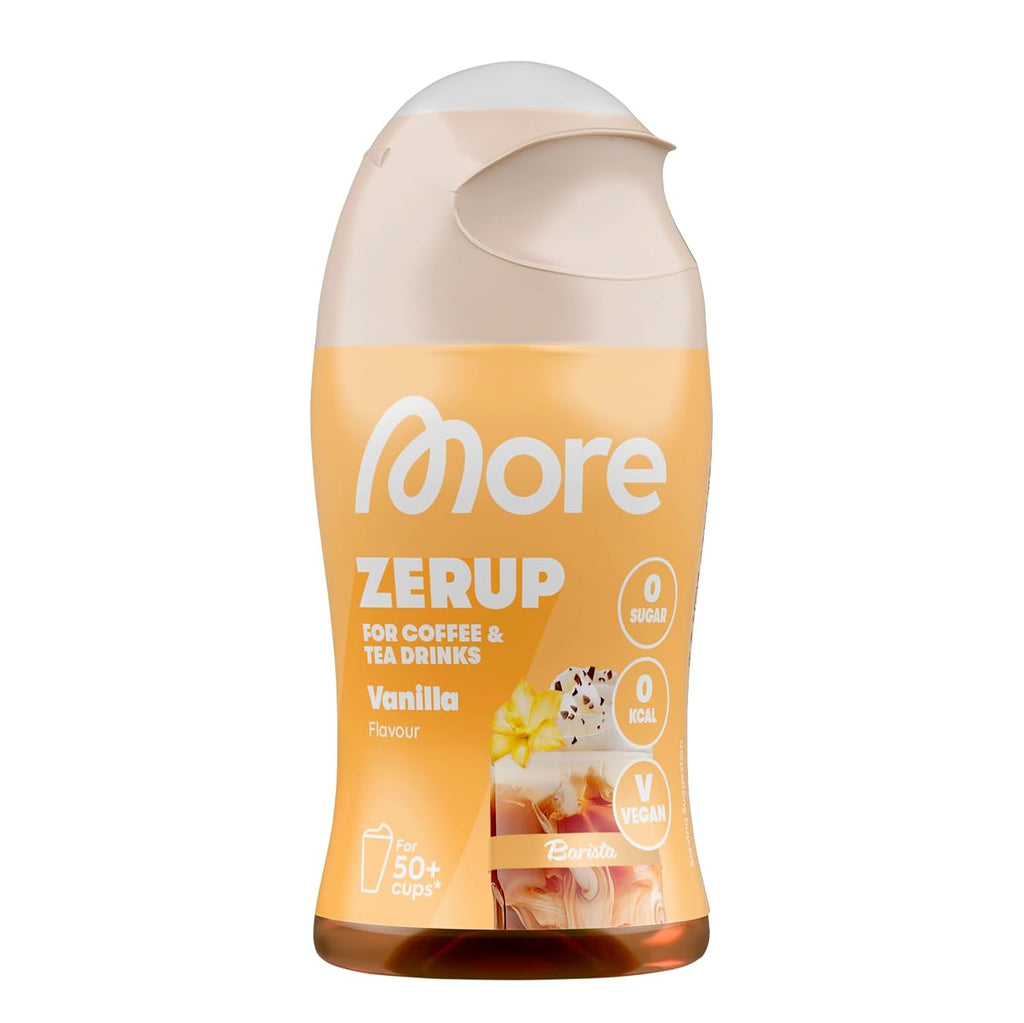 MORE Barista Zerup Haselnuss fuer Kaffee Tee Heissgetraenke vegan verschiedene