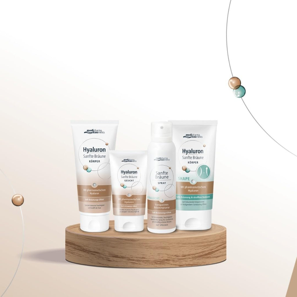 Hyaluron Gesichtspflege 50 ml sanfte natuerliche Braeune Feuchtigkeit Faeltchen
