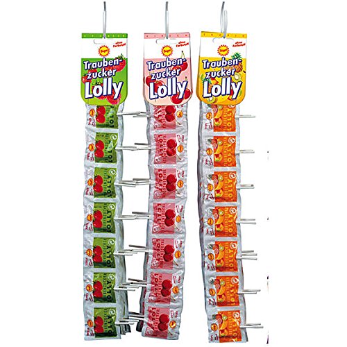 Frigeo Ahoj-Brause Lolly Traubenzucker Lutscher Mix (100 Stueck)