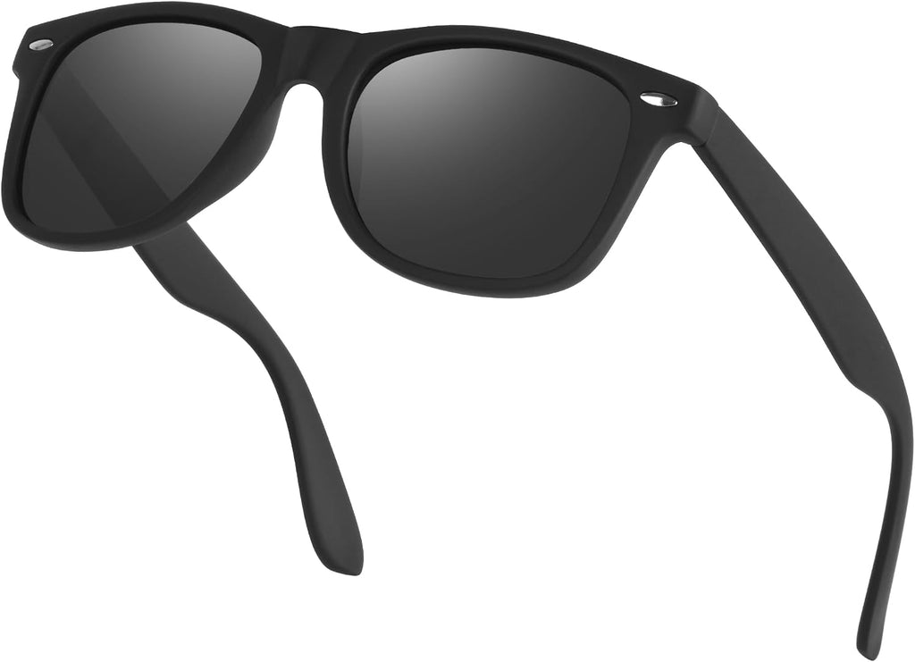 Polarisiert Sonnenbrille Herren Damen eckig UV400 Schutz fuers Autofahren