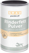GRAU Rinderfettpulver 80% Fett 400 g Ergaenzungsfutter fuer Hunde und Katzen