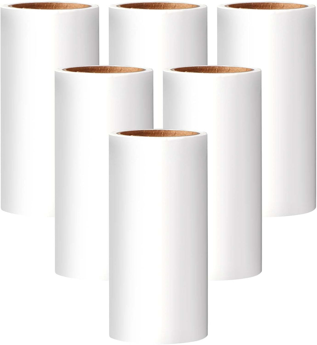 Oderra Fusselrolle selbstklebend 6 Rollen x 60 Blatt Tierhaare Kleidung Sofa