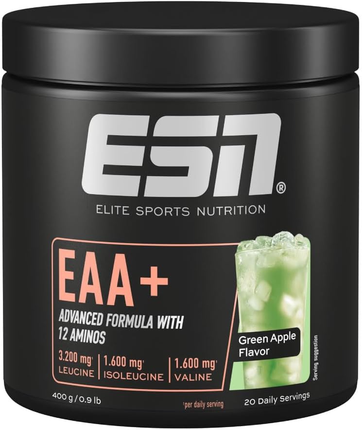 ESN EAA+ Blackberry, verschiedene Sorten, 9 EAAs Vitamin B6, vegan