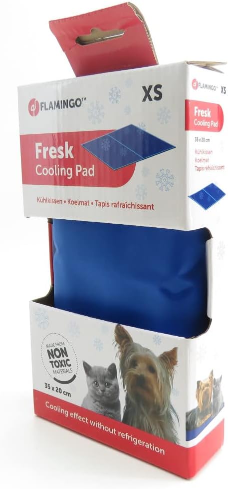 Karlie Kuehlkissen Fresk XS 35x20 cm blau Kuehlmatte Hund Katze