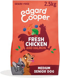 Edgard & Cooper Senior Trockenfutter Lachs & Huhn 2,5 kg getreidefrei