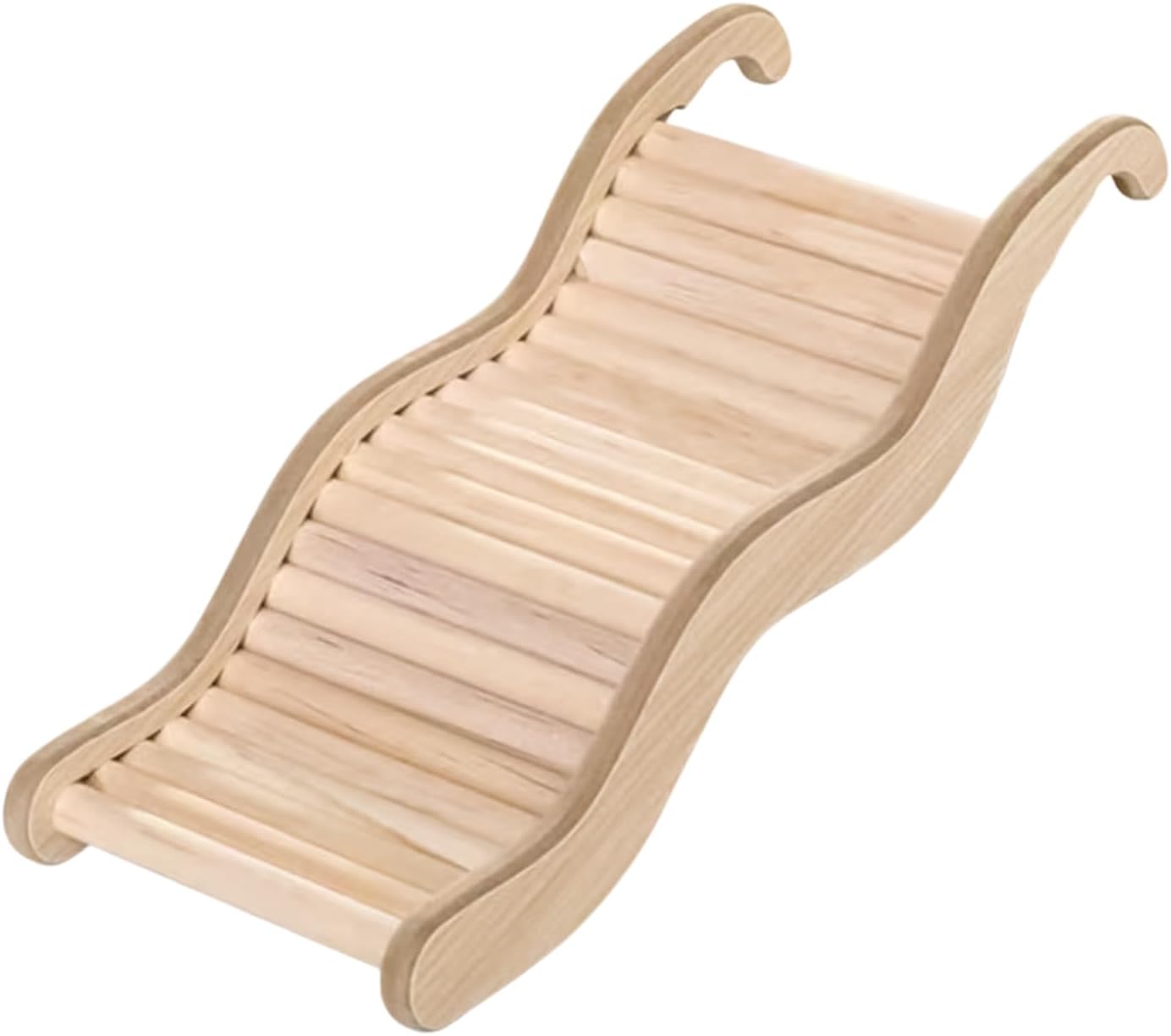 Hamster Klettertreppe Holz 21x8,5 cm Spielzeug Käfigzubehör