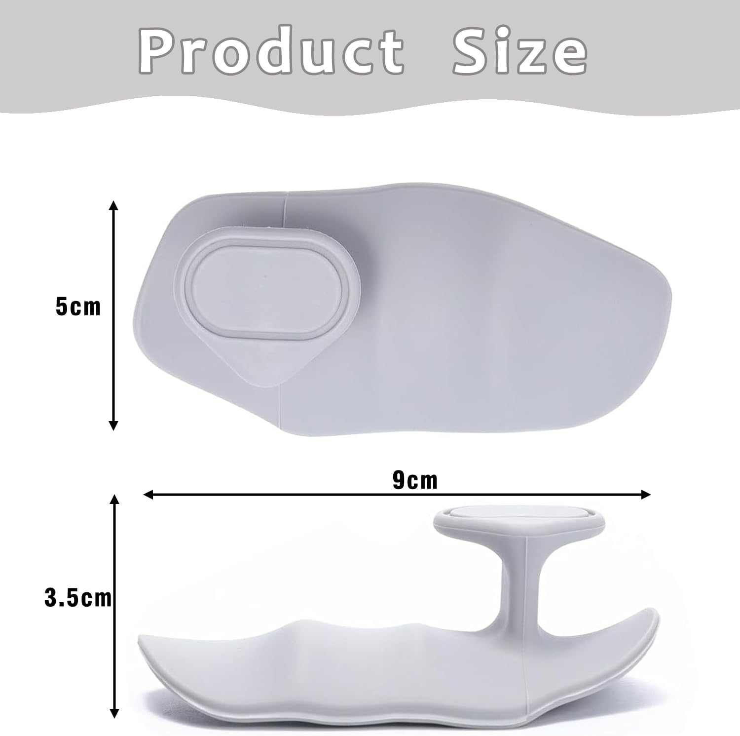 Silikon Griffhilfen Anti-Rutsch ergonomisch fuer Klimmzuege Kraftsport Fitness