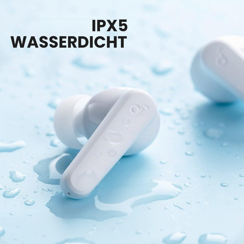 Anker Soundcore P20i Bluetooth In-Ear Kopfhoerer Schwarz, 30 Std. Akku, IPX5