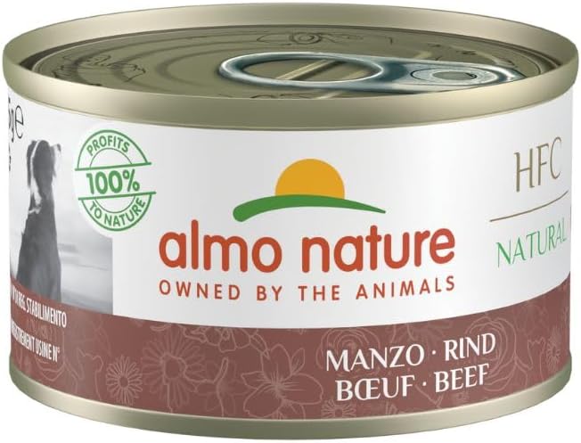 Almo Nature HFC Natural Hundefutter Nass Huehnerfilet 24x95g verschiedene Sorten