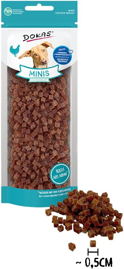 Hunde Trainingssnack getreidefrei Minis 9 x Leckerli Belohnung