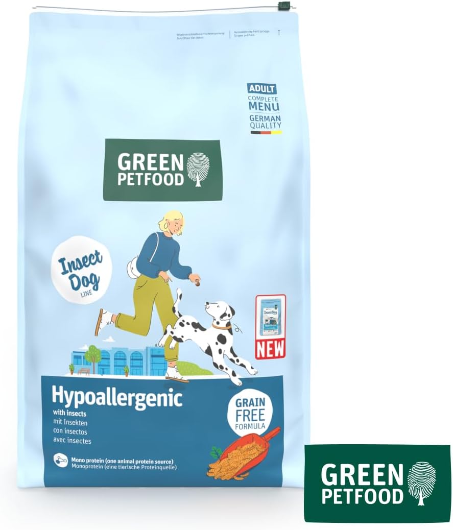 Trockenfutter InsectDog Hypoallergen getreidefrei Insektenprotein
