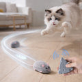 Interaktive elektrische Katzenmaus Katzenspielzeug Bewegliche Spielmaus