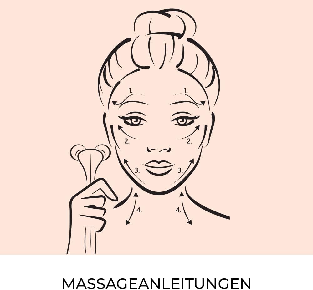 3D Gesichts-Massagegeraet Gesichtroller Anti-Falten Lifting Effekt