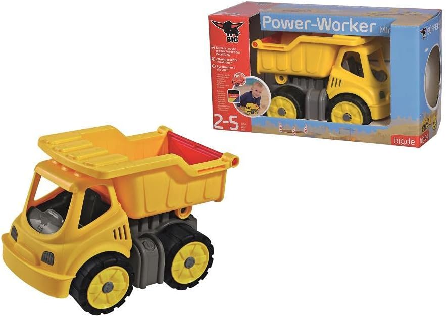 BIG Power Worker Mini Bagger Kinderfahrzeug Spielzeug Bagger