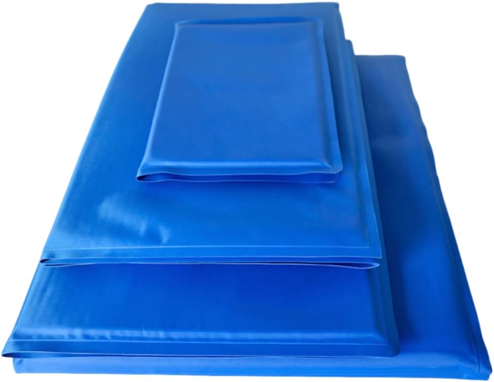 Kuehlmatte Hund 30x40 cm mit ungiftigem Gel, selbstkuehlend, waschbar, Knochen