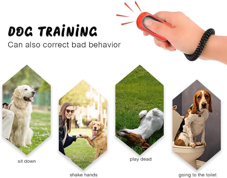 Hunde Clicker Training Klicker Set 5 Stück Hund Katzen Pferd