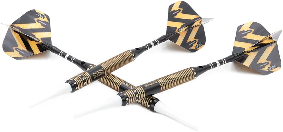 CUESOUL Softdarts Set mit Case fuer elektronisches Dartboard
