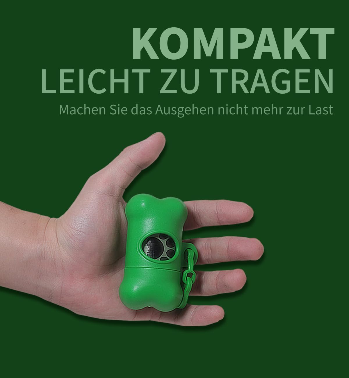 450 Hundekotbeutel biologisch abbaubar Duft 28 Rollen mit Spender
