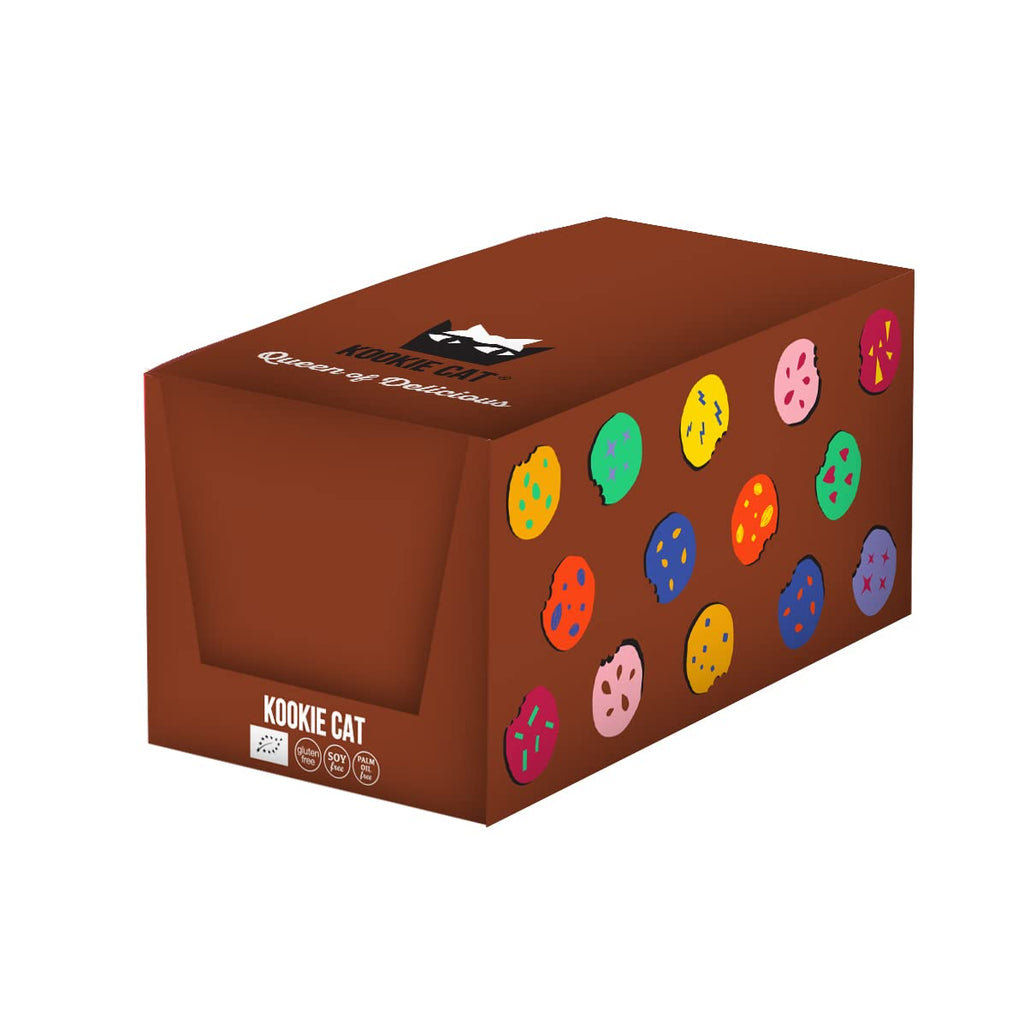 Kookie Cat Vanille Schokochip Cookies 12x50g vegan glutenfrei sojafrei bio versc