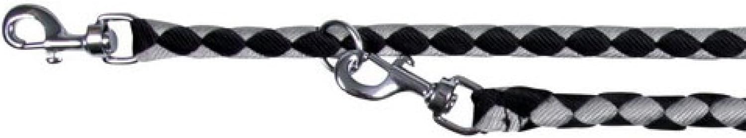 Trixie Cavo V-Leine 2m ø18mm schwarz verstellbar Groesse L-XL