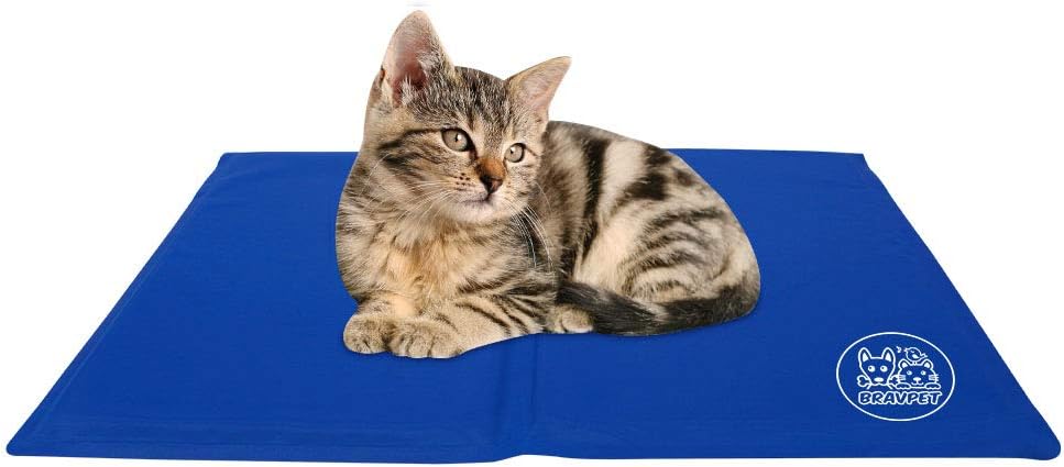 Selbstkuehlende Kuehlmatte fuer Hunde Katzen Groesse M 1cm rutschfest