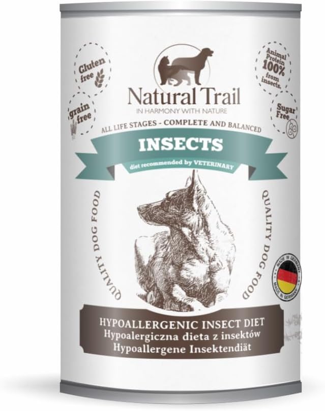 Natural Trail Hundenassfutter Insekten 12 x 350 g Dose
