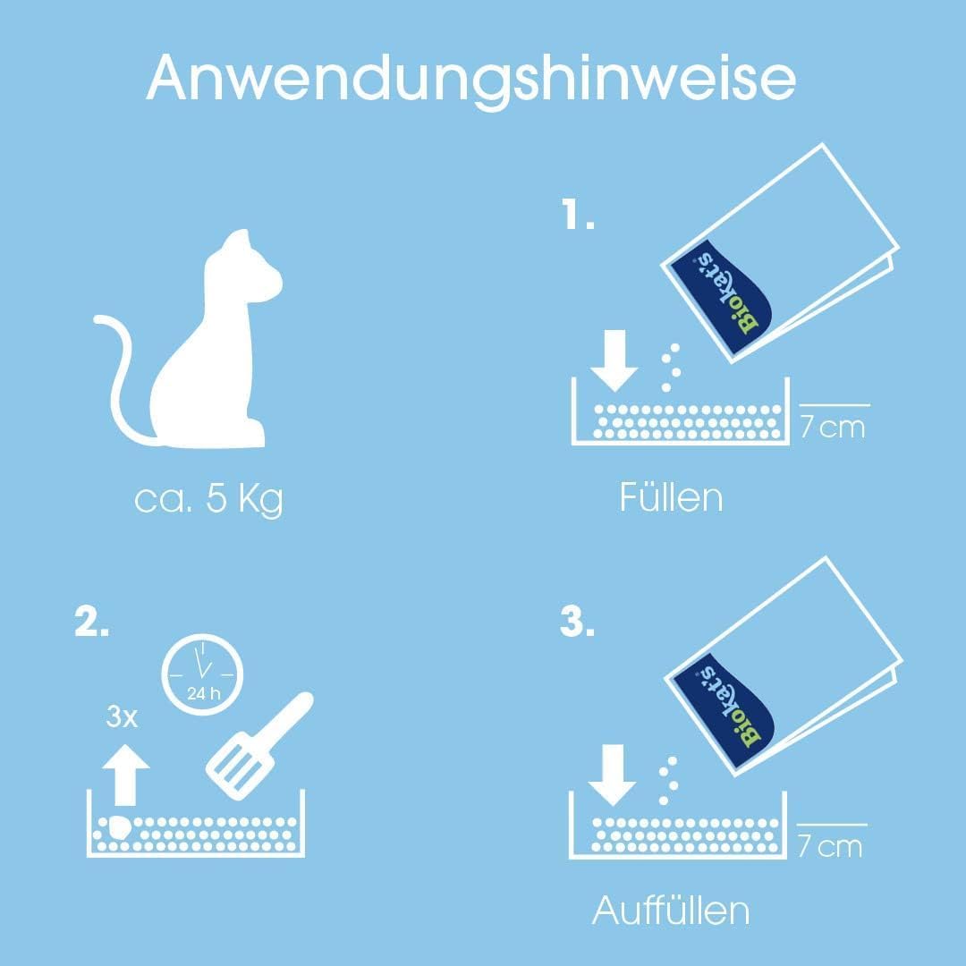 Katzenstreu Biokat's Diamond Care MultiCat 1er-3er Pack verschiedene Sorten