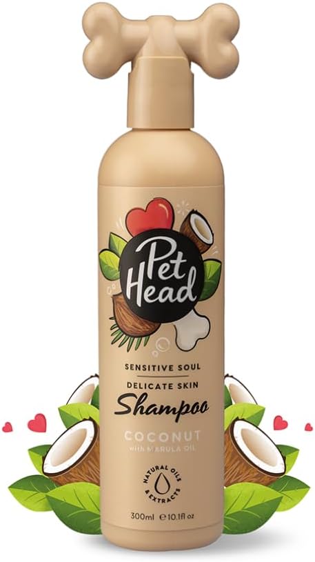 Pet Head Sensitive Soul Hundeshampoo 300ml Kokos Duft pH-neutral vegan