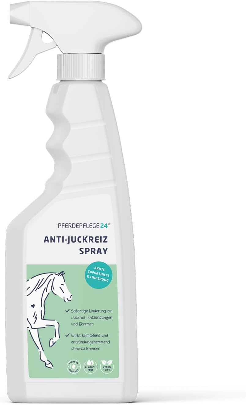 Pferdespray Anti-Juckreiz gegen Milben und Ekzeme Hautpflege 250 ml