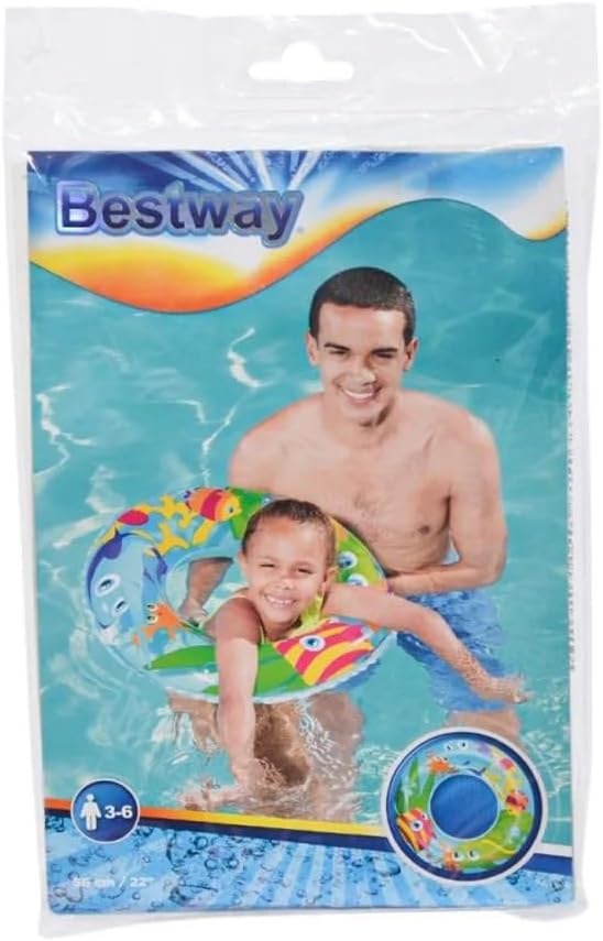 Bestway Schwimmring Aquarium 56 cm multicolor, sortiert, Einheitsgroesse