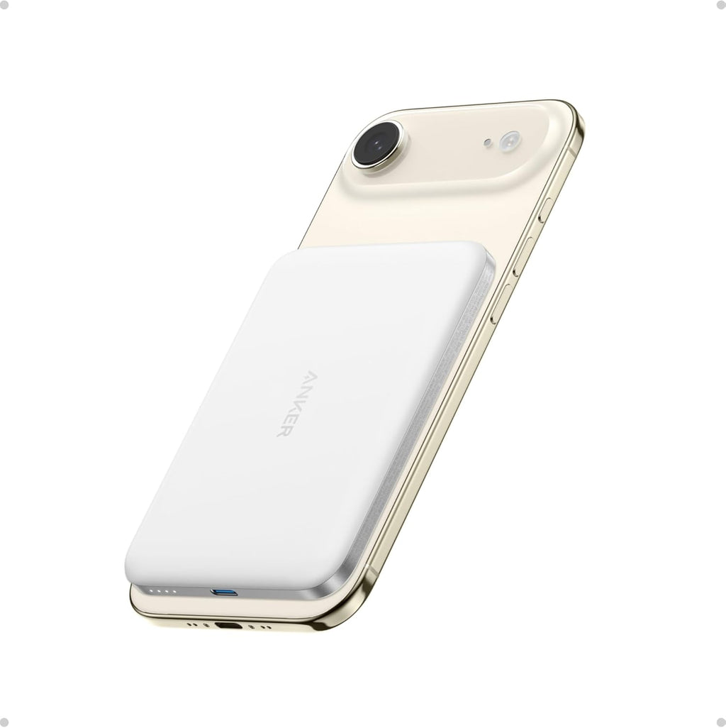 Anker Nano Magnet Powerbank 5000mAh Qi2 15W MagSafe-kompatibel fuer iPhone