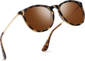 Polarisierte Retro Sonnenbrille UV400 rund Unisex Damen Herren