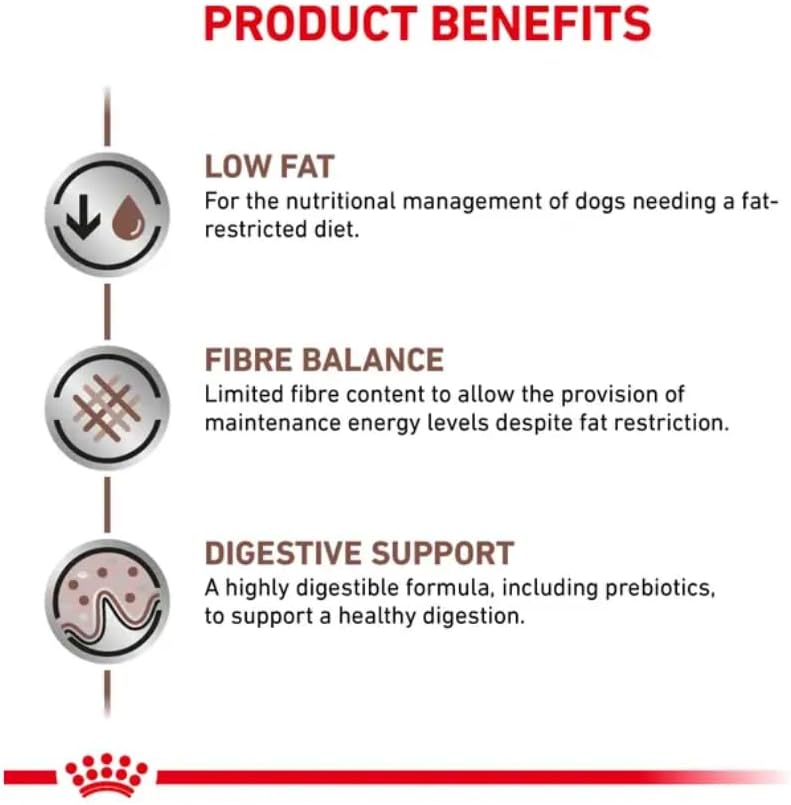 Royal Canin Gastrointestinal Low Fat Mousse 12x200g Diaetfutter fuer Hunde