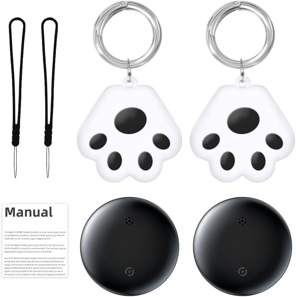 2er Set GPS Tracker fuer Katze und Hund wasserdicht ohne Abo mit weltweiter Ortung