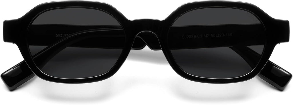 Sojos SJ2389 Polarisierte Hexagon Sonnenbrille Damen Herren UV400