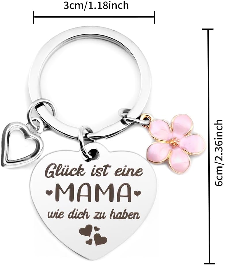 Schluesselanhaenger Mama Geschenk verschiedene Farben Muttertagsgeschenk Beste Mam